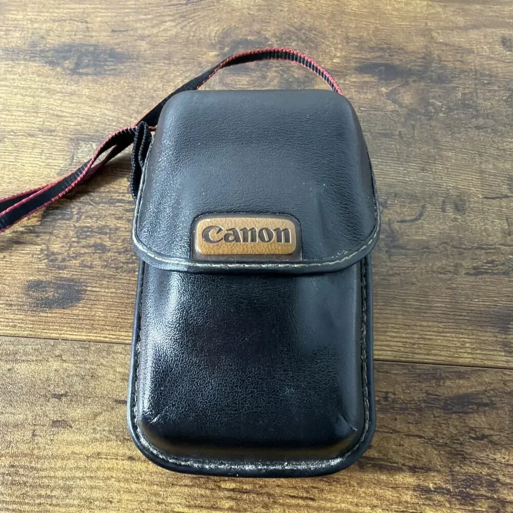 CANON Auto Boy 3 Sure Shot SUPREME 35mm Film Point Shoot Camera WORKS Plus Case
